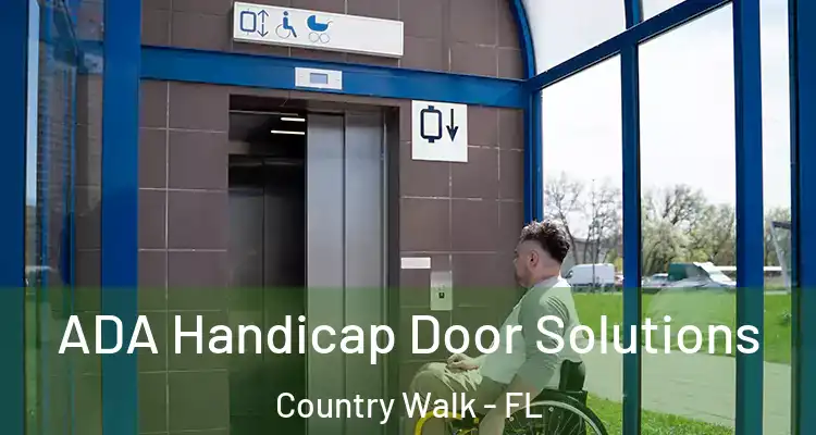  ADA Handicap Door Solutions Country Walk - FL
