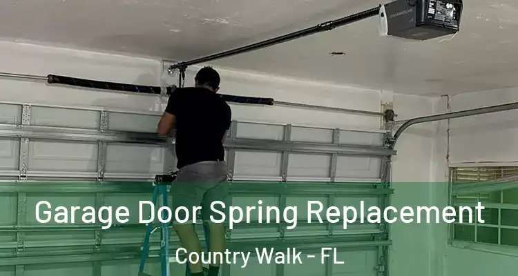  Garage Door Spring Replacement Country Walk - FL