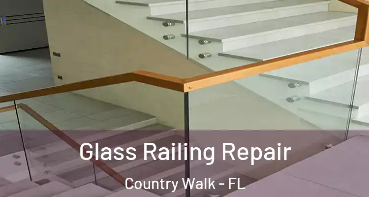 Glass Railing Repair Country Walk - FL