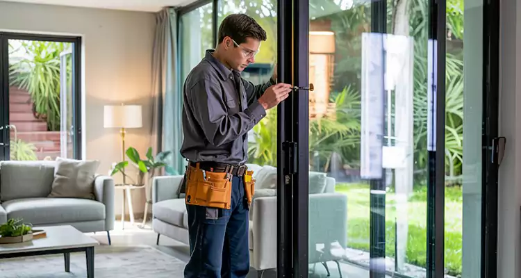 Sliding Door Jamb Lock Repair in Country Walk, FL