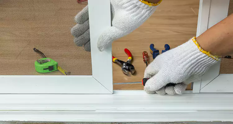 Sliding Glass Door Off Rails Repair in Country Walk, FL