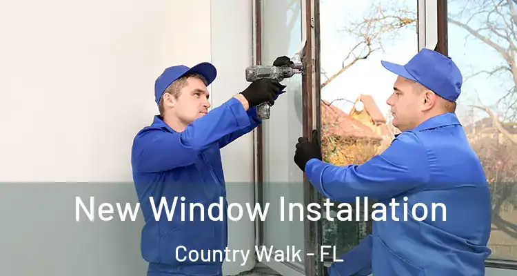  New Window Installation Country Walk - FL