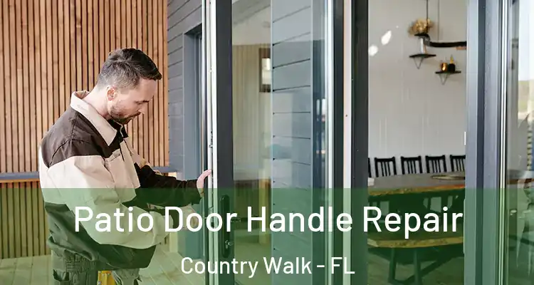  Patio Door Handle Repair Country Walk - FL