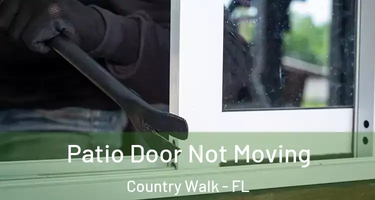  Patio Door Not Moving Country Walk - FL