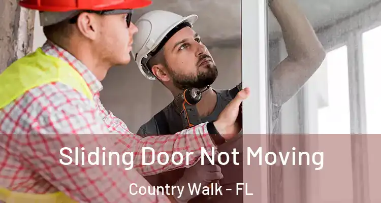 Sliding Door Not Moving Country Walk - FL
