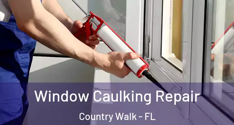  Window Caulking Repair Country Walk - FL